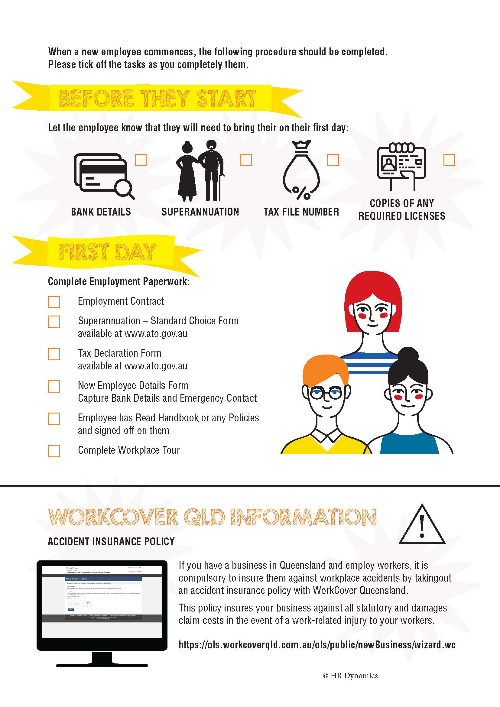 New Employee Process Hr Dynamics